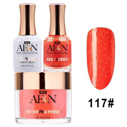 AEON 3in1 Dipping Powder + Gel Polish + Nail Lacquer, 117, Whoa Momma OK0327LK