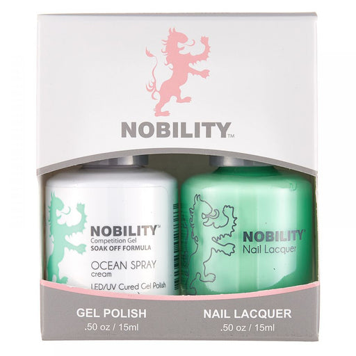 LeChat Nobility Gel & Polish Duo, NBCS118, Ocean Spray, 0.5oz KK0906