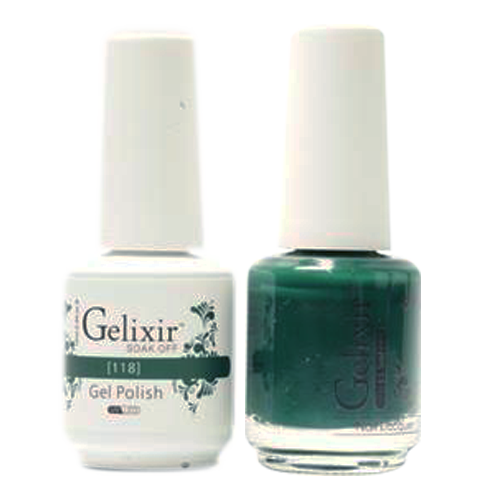 Gelixir Nail Lacquer And Gel Polish, 118, 0.5oz KK1010