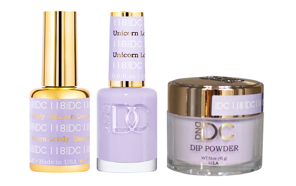 DC 3in1 Dipping Powder + Gel Polish + Nail Lacquer, DC 118 OK1207