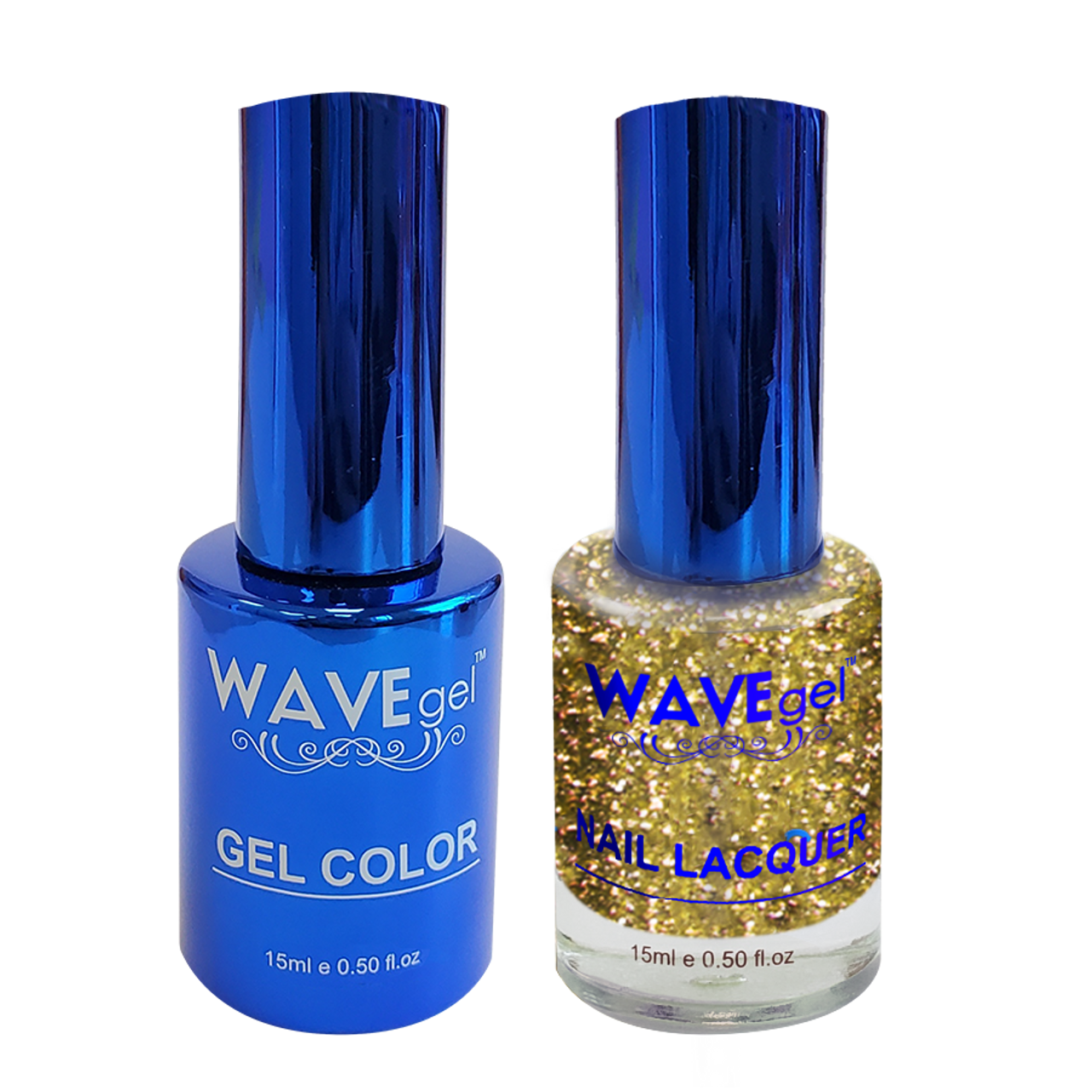 Wave Gel Nail Lacquer + Gel Polish, ROYAL Collection, 118, The Midas Touch, 0.5oz