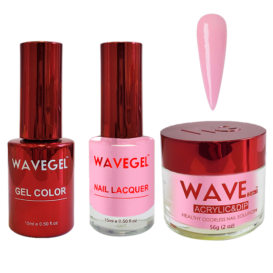 Wave Gel 4in1 Dipping Powder + Gel Polish + Nail Lacquer, QUEEN Collection, 011, Folded