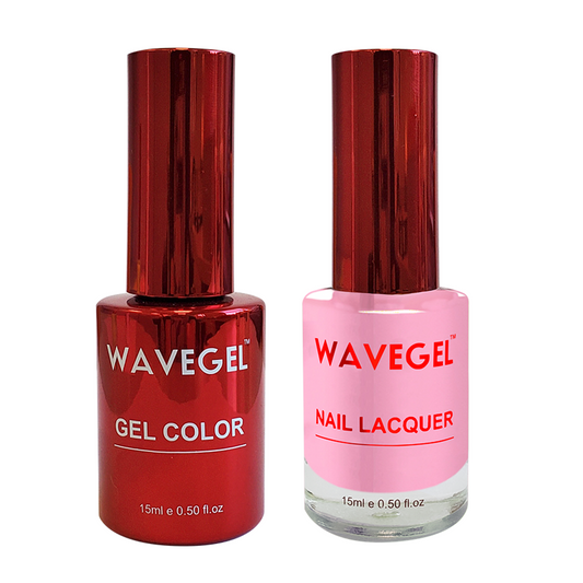 Wave Gel Nail Lacquer + Gel Polish, QUEEN Collection, 011, Folded, 0.5oz