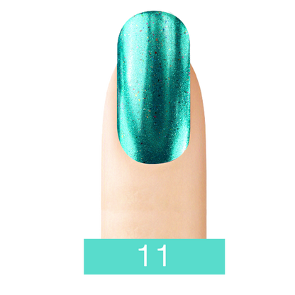 Cre8tion Chrome Nail Art Effect, 11, Turquoise, 1g KK0829