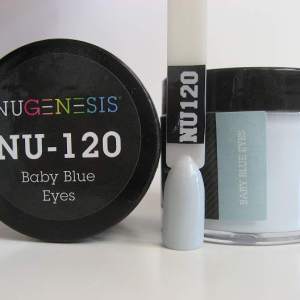 Nugenesis Dipping Powder, NU 120, Baby Blue Eyes, 2oz MH1005