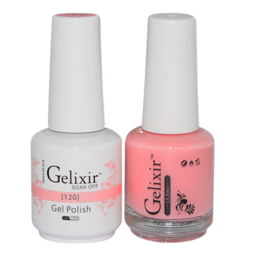 Gelixir Nail Lacquer And Gel Polish, 120, 0.5oz