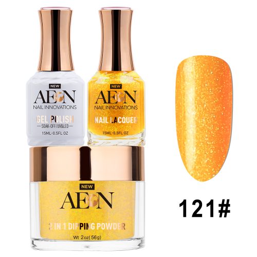 AEON 3in1 Dipping Powder + Gel Polish + Nail Lacquer, 121, Trillionaire OK0327LK