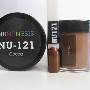 Nugenesis Dipping Powder, NU 121, Cocoa, 2oz MH1005
