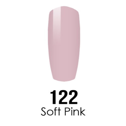 DC Nail Lacquer And Gel Polish, DC 122, Soft Pink, 0.6oz MY0926