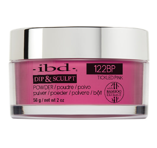 IBD Dip & Sculpt Powder, 122BP, Tickled Pink, 2oz OK0330LK