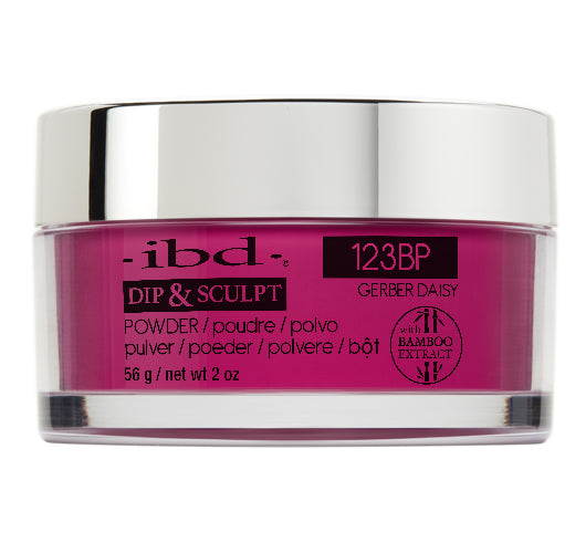 IBD Dip & Sculpt Powder, 123BP, Gerber Daisy, 2oz OK0330LK