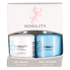 LeChat Nobility Gel & Polish Duo, NBCS123, Daquiri Ice, 0.5oz KK