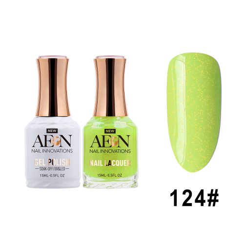 AEON Gel Polish + Nail Lacquer, 124, Five Leaf Clover, 0.5oz OK0326LK