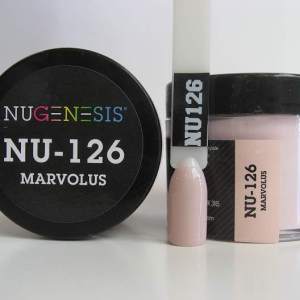 Nugenesis Dipping Powder, NU 126, Marvalous, 2oz MH1005