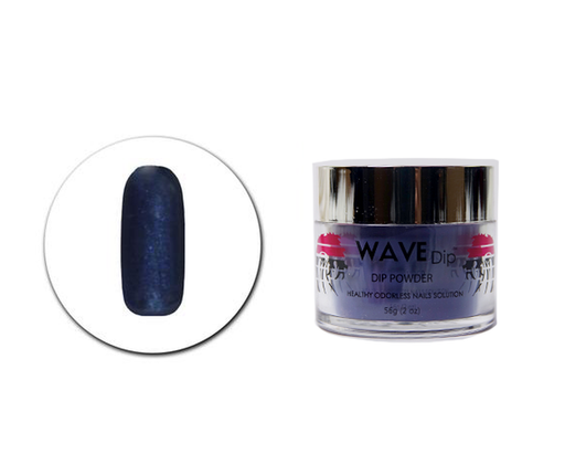Wave Gel Dipping Powder, 129, Deep Blue Onyx, 2oz OK0613MN
