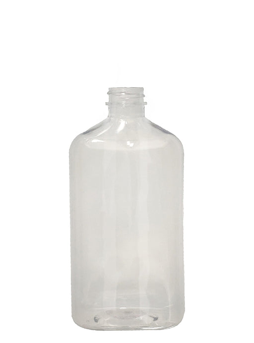 Parkway Metric Oblong PET Plastic Bottle, 28mm - 14.15oz (447ml) OK0327LK
