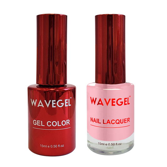 Wave Gel Nail Lacquer + Gel Polish, QUEEN Collection, 012, Pink Panther, 0.5oz