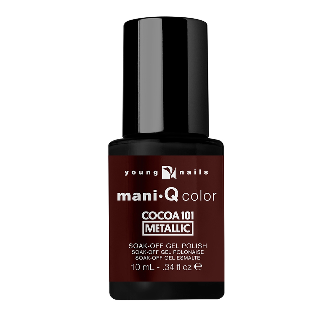 Young Nails Gel Polish, ManiQ Color Collection, MC30014, Cocoa 101, 0.34oz OK0904LK