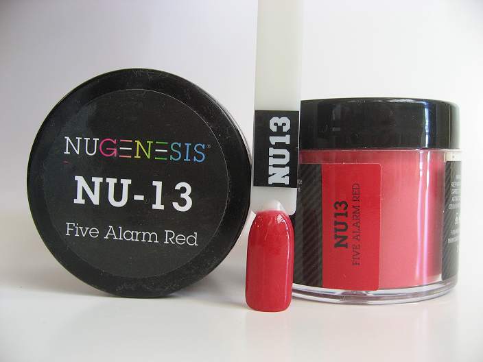 Nugenesis Dipping Powder, NU 013, Five Alarm Red, 2oz MH1005