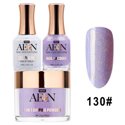 AEON 3in1 Dipping Powder + Gel Polish + Nail Lacquer, 130, Damsel In Distress OK0327LK