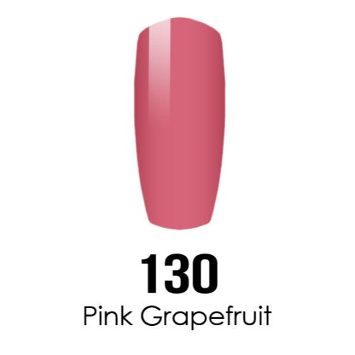 DC Nail Lacquer And Gel Polish, DC 130, Pink Grapefruit, 0.6oz MY0926