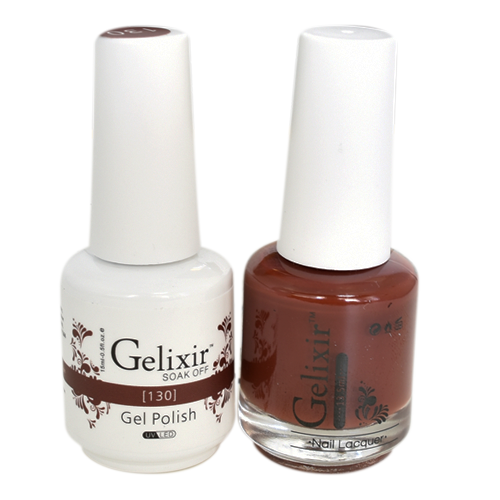 Gelixir Nail Lacquer And Gel Polish, 130, 0.5oz
