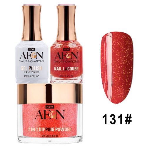 AEON 3in1 Dipping Powder + Gel Polish + Nail Lacquer, 131, Grand Prize OK0327LK