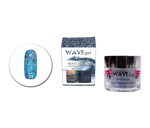 Wave Gel 3in1 Dipping Powder + Gel Polish + Nail Lacquer, 132, Smurfy OK0603MD