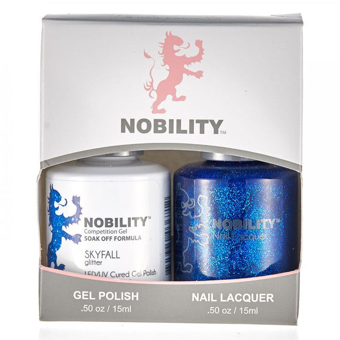 LeChat Nobility Gel & Polish Duo, NBCS132,  Skyfall, 0.5oz KK0906