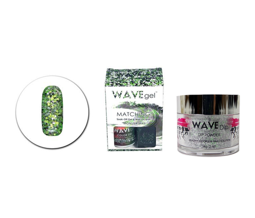 Wave Gel 3in1 Dipping Powder + Gel Polish + Nail Lacquer, 133, Monster Mike OK0603MD