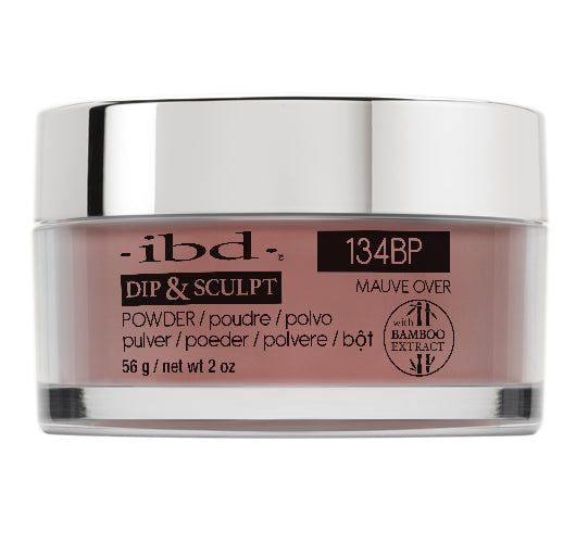 IBD Dip & Sculpt Powder, 134BP, Mauve Over, 2oz OK0330LK