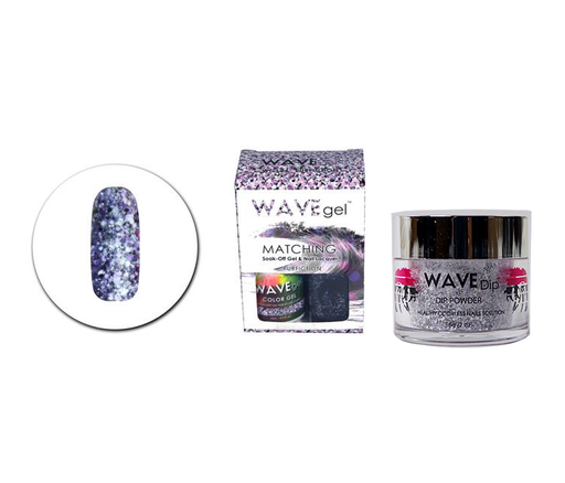 Wave Gel 3in1 Dipping Powder + Gel Polish + Nail Lacquer, 134, Purfiction OK0603MD