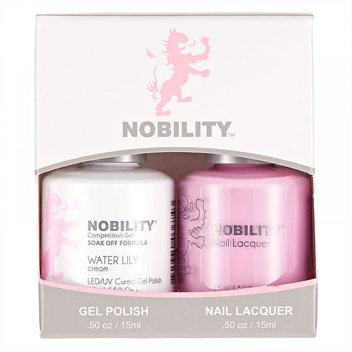 LeChat Nobility Gel & Polish Duo, NBCS135, Water Lily, 0.5oz KK