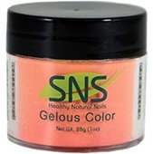 SNS Gelous Dipping Powder, 135, Triumphant Red, 1oz BB KK