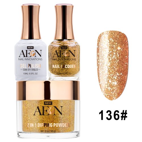 AEON 3in1 Dipping Powder + Gel Polish + Nail Lacquer, 136, Dancing Queen OK0327LK