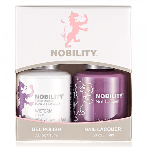LeChat Nobility Gel & Polish Duo, NBCS136, Wisteria, 0.5oz KK