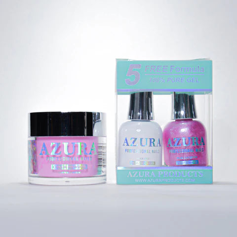 Azura 3in1 Dipping Powder + Gel Polish + Nail Lacquer, 136