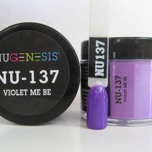Nugenesis Dipping Powder, NU 137, Violet Me Be, 2oz MH1005