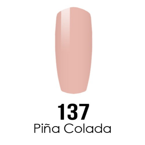 DC Nail Lacquer And Gel Polish, DC 137, Pina Colada, 0.6oz MY0926