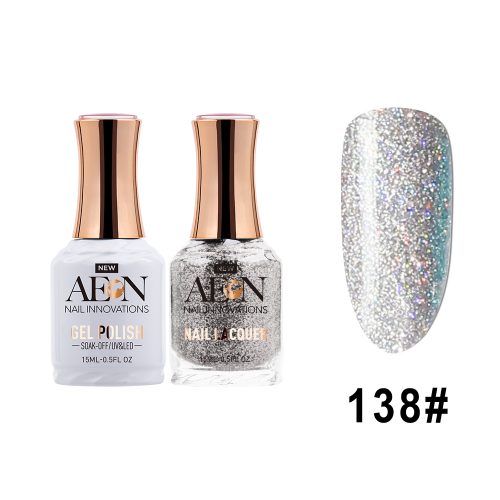 AEON Gel Polish + Nail Lacquer, 138, Lucy’s Diamond, 0.5oz OK0326LK