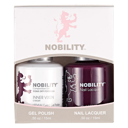 LeChat Nobility Gel & Polish Duo, NBCS138, Inner Vixen, 0.5oz KK0906