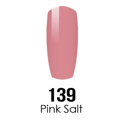 DC Nail Lacquer And Gel Polish, DC 139, Pink Salt, 0.6oz MY0926