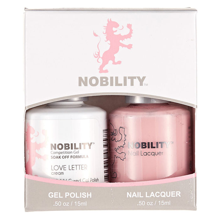 LeChat Nobility Gel & Polish Duo, NBCS139, Love Letter, 0.5oz KK