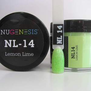 Nugenesis Dipping Powder, NL 014, Lemon Lime, 2oz MH1005