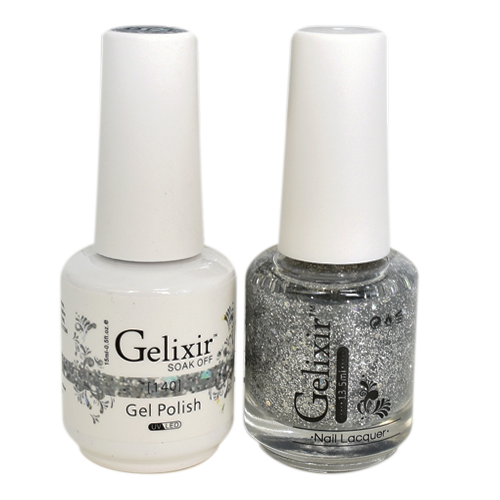 Gelixir Nail Lacquer And Gel Polish, 140, 0.5oz KK1010