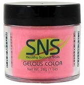 SNS Gelous Dipping Powder, 140, Electric Pink, 1oz BB KK