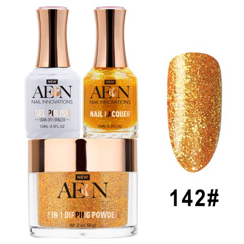 AEON 3in1 Dipping Powder + Gel Polish + Nail Lacquer, 142, Sugar Mama OK0327LK