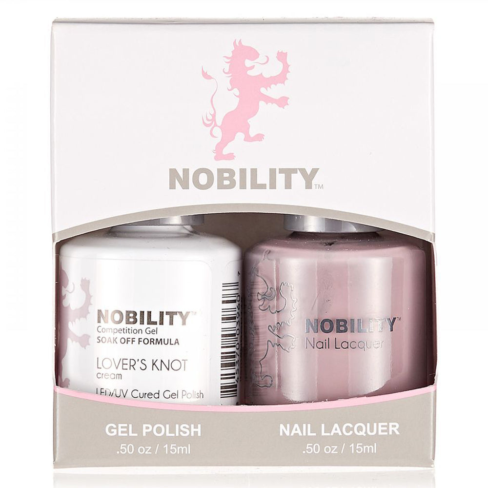 LeChat Nobility Gel & Polish Duo, NBCS142, Lover's Knot, 0.5oz KK0906