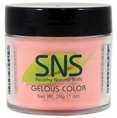 SNS Gelous Dipping Powder, 142, Gentle Carnation, 1oz BB KK