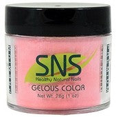 SNS Gelous Dipping Powder, 143, Sassy in Pink, 1oz BB KK